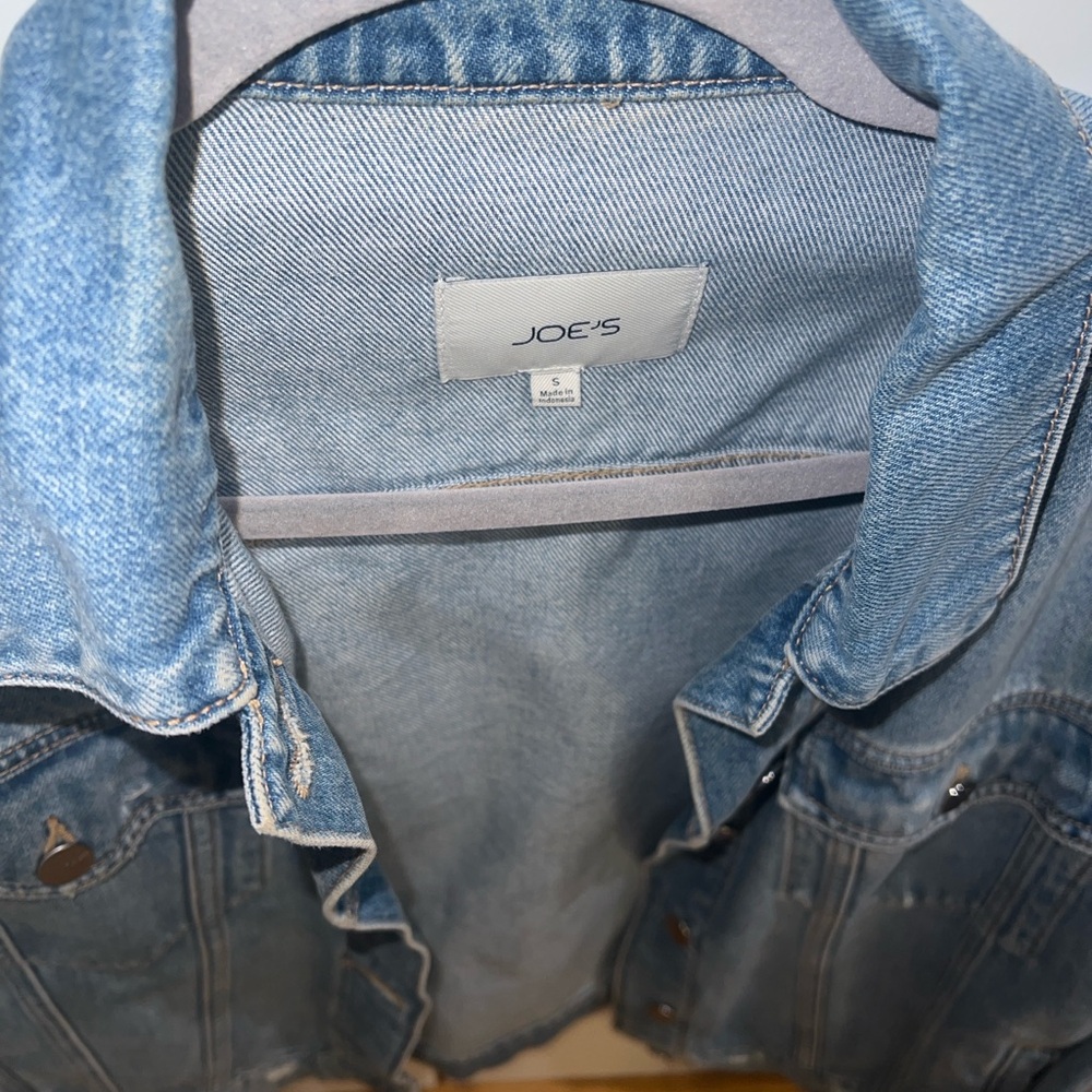 Joe's Jeans Oversized Denim Jacket - Picture 3 of 6